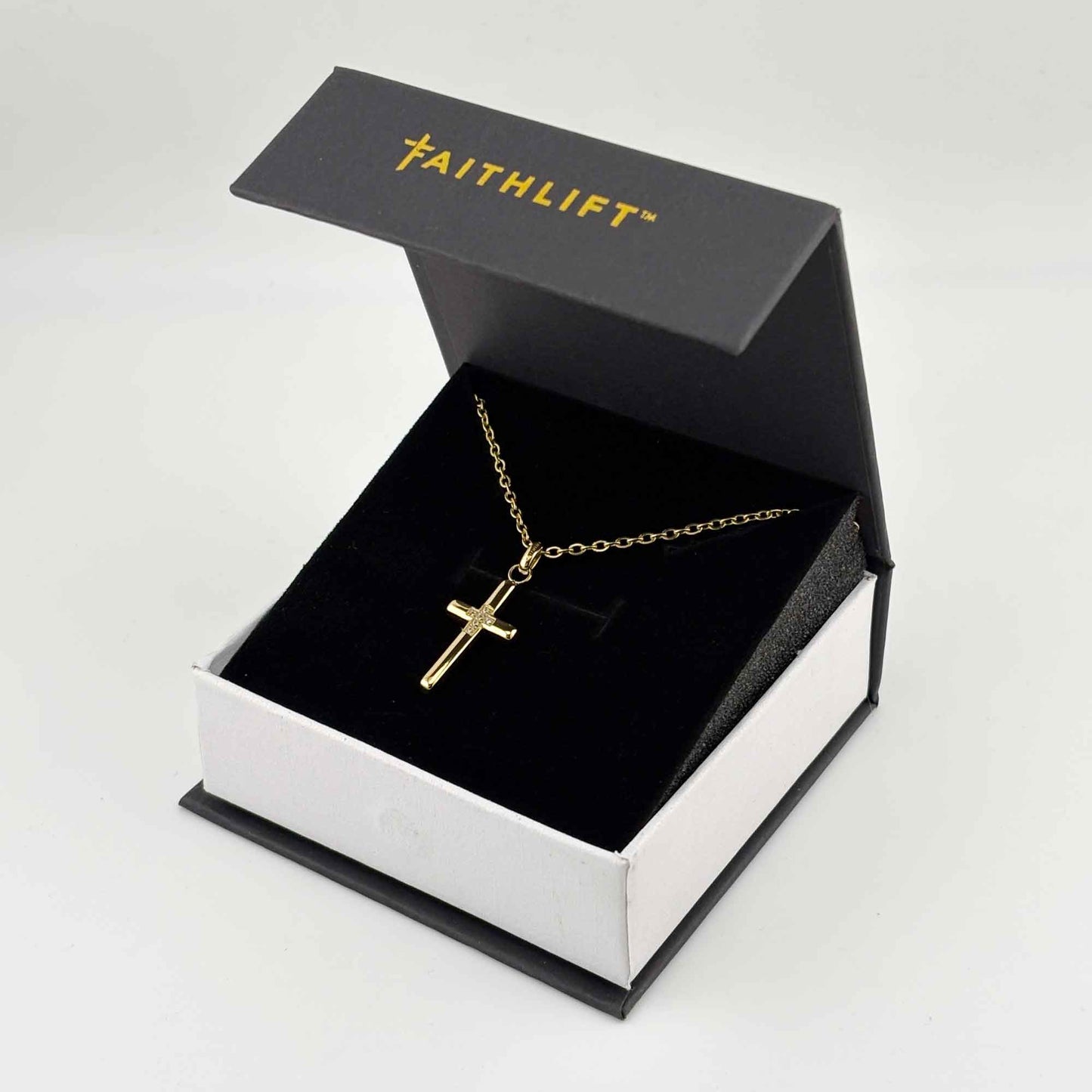 To My Beautiful Daughter Perpetual Cross Necklace
