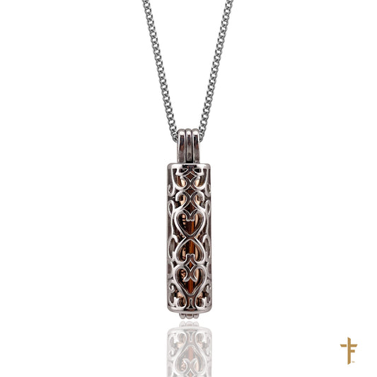Cylinder Urn Keepsake Necklace