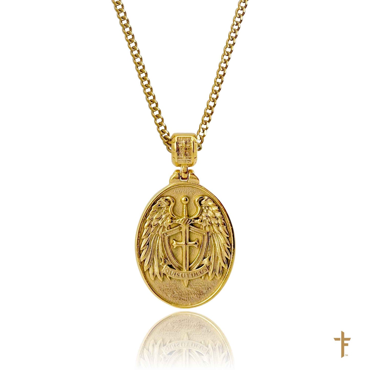 Saint Michael the Archangel (3D Crafted) Necklace