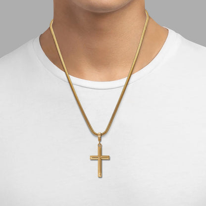 Father's Day Cross Necklace