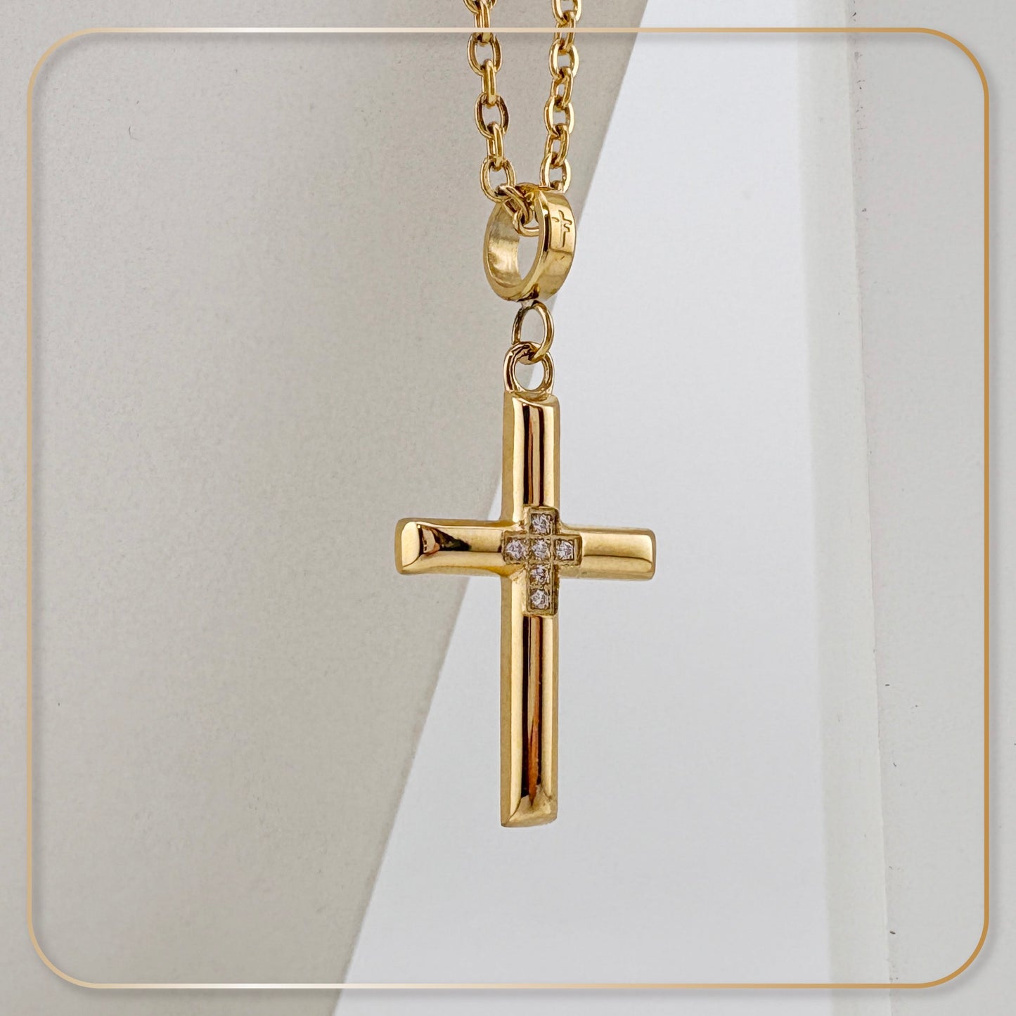 Perpetual Cross Necklace
