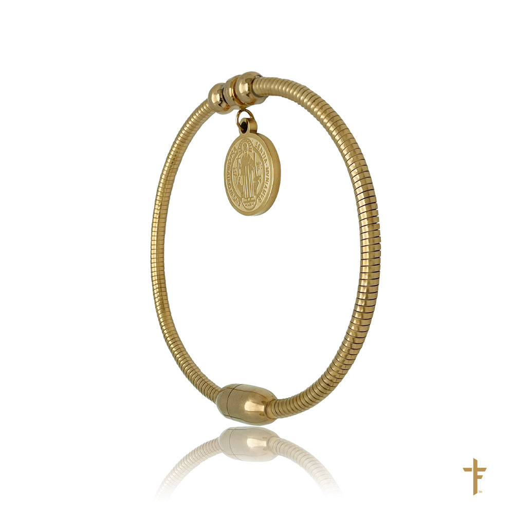 Saint Benedict Magnetic Bangle