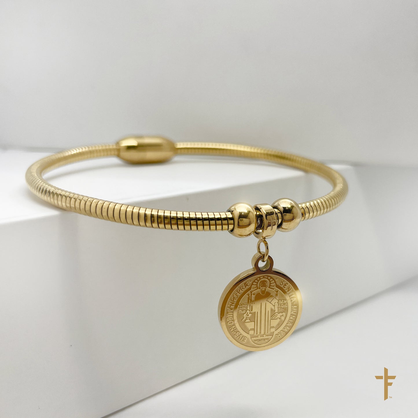 Saint Benedict Magnetic Bangle