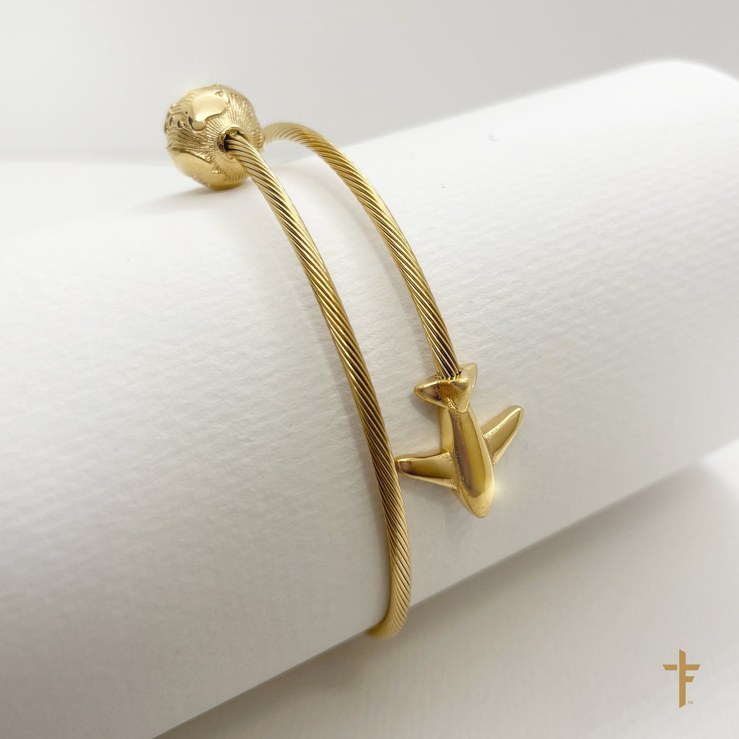Fly Around the World Bangle