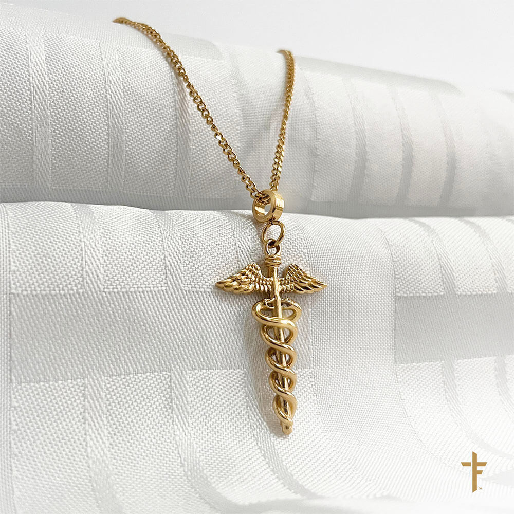 Caduceus MED (DOCTOR) Necklace