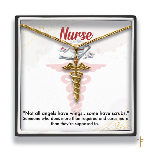 Caduceus MED (NURSE) Necklace