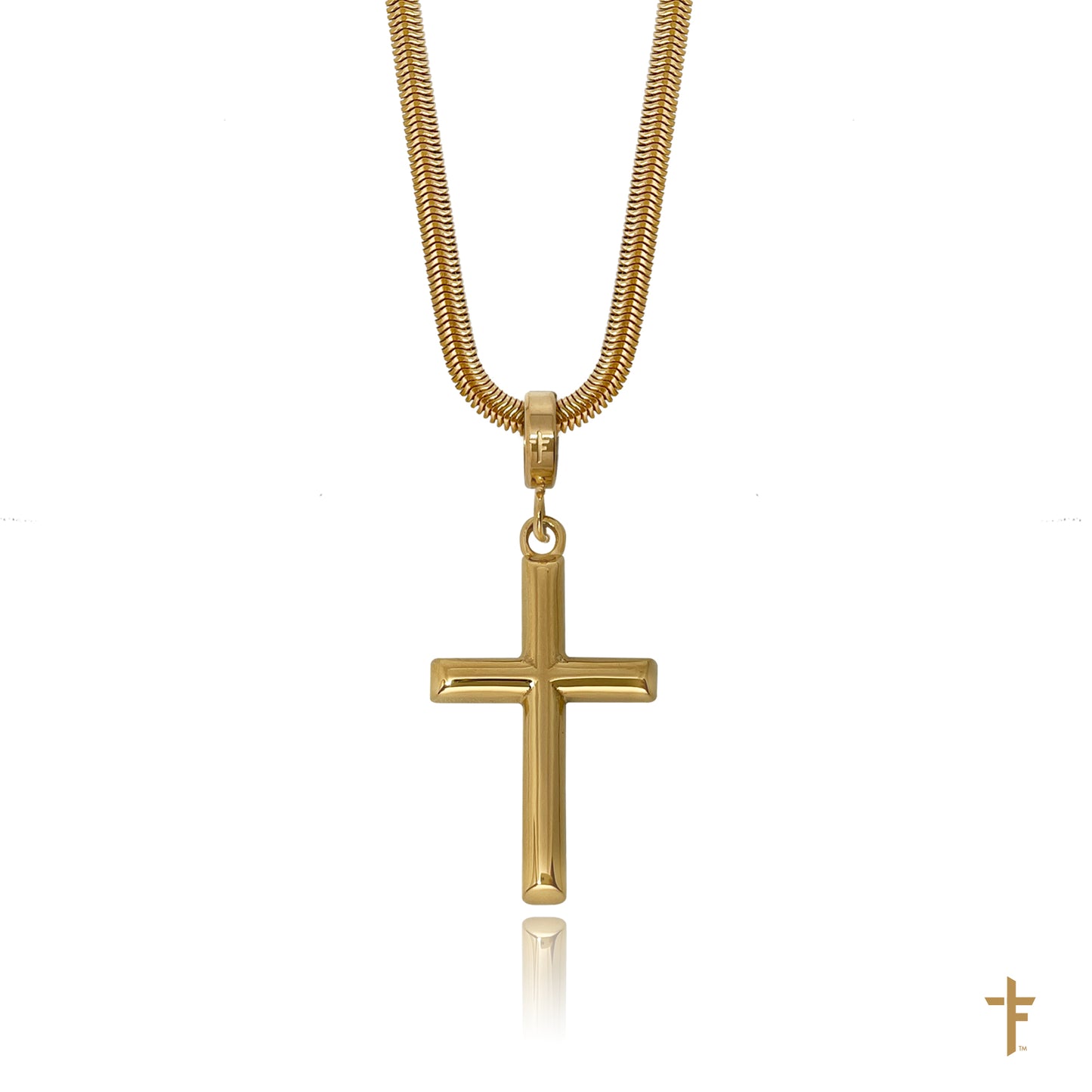Dear DAD Cross Necklace