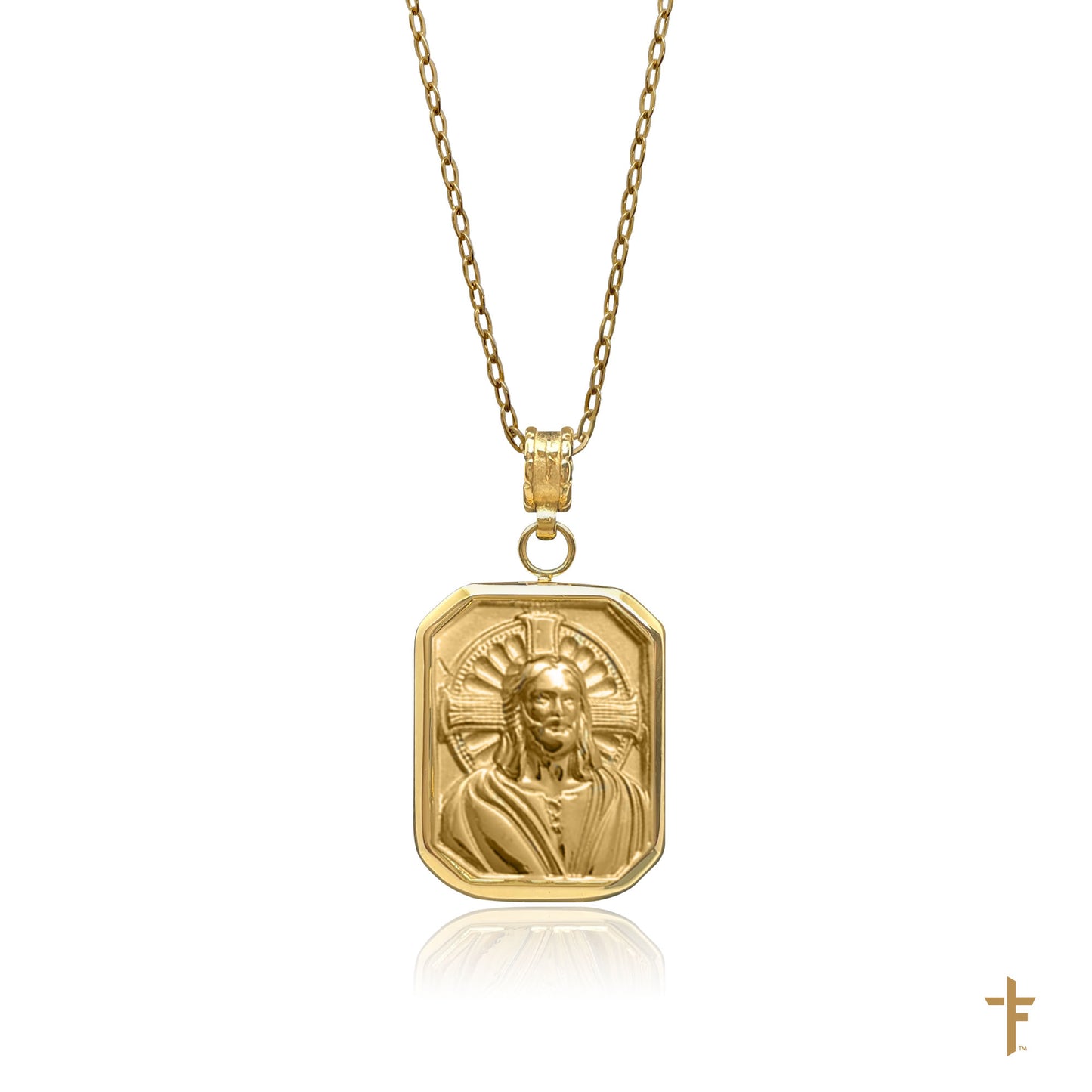 Scapular Necklace (Mt. Carmel and Jesus)