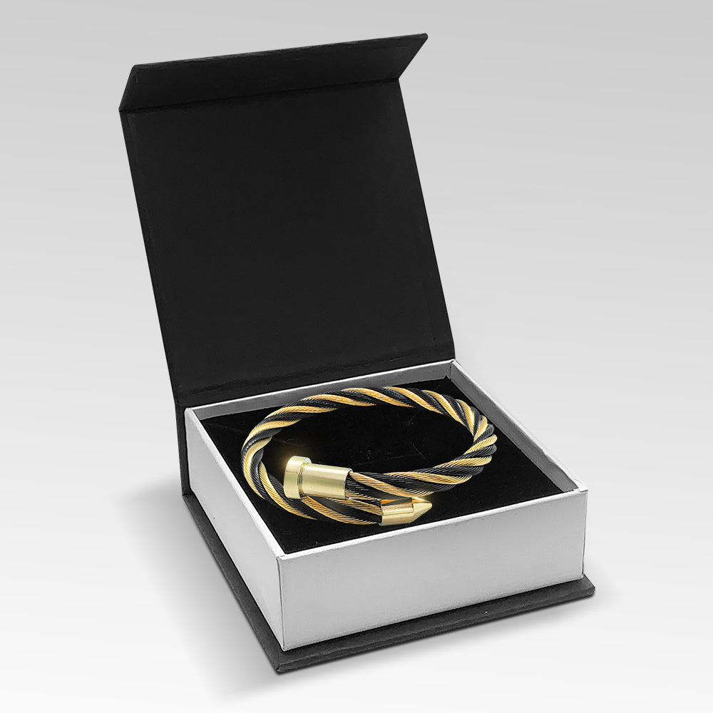 Nautical Copper Rope Bangle (GB)