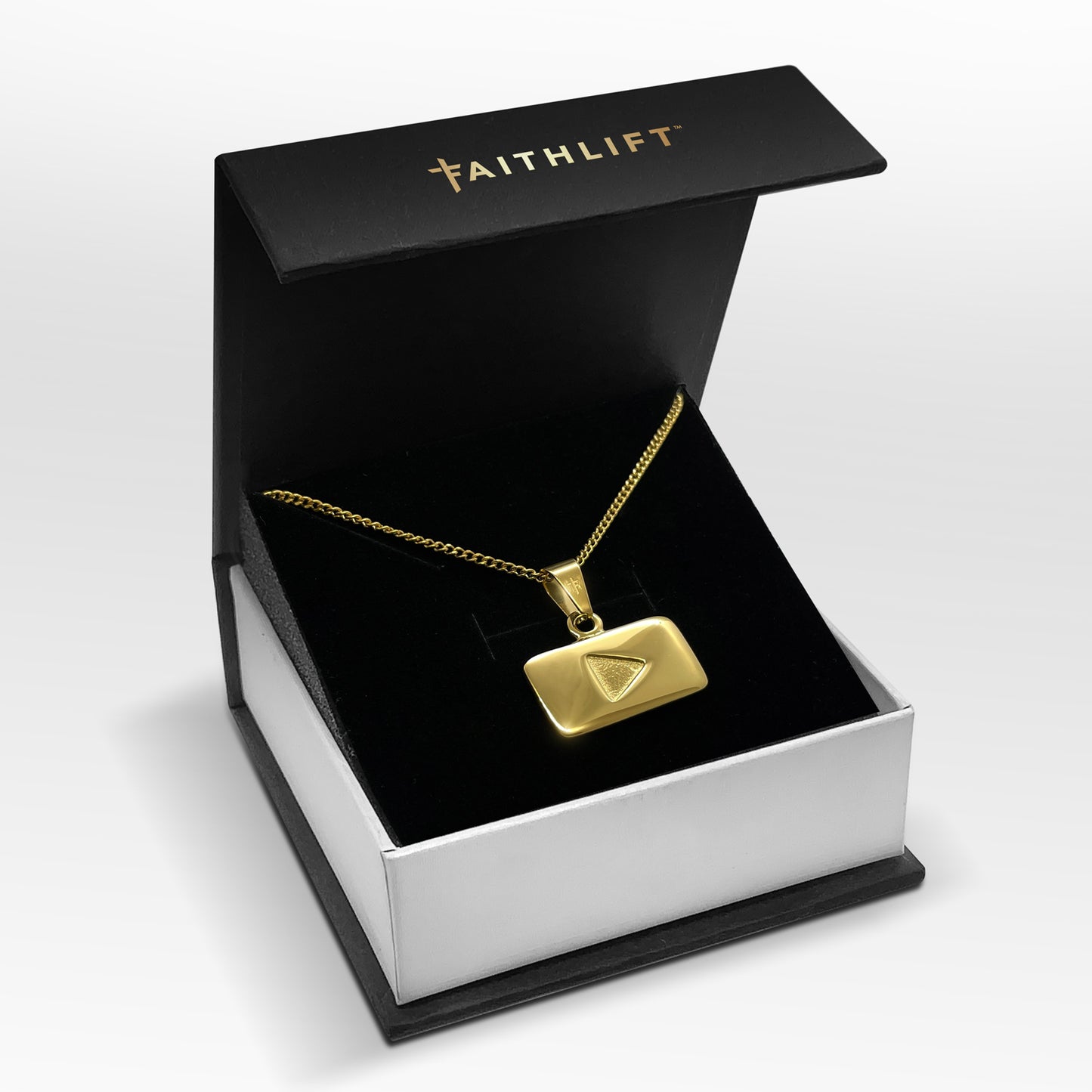 Play Button (DREAM BIG) Necklace