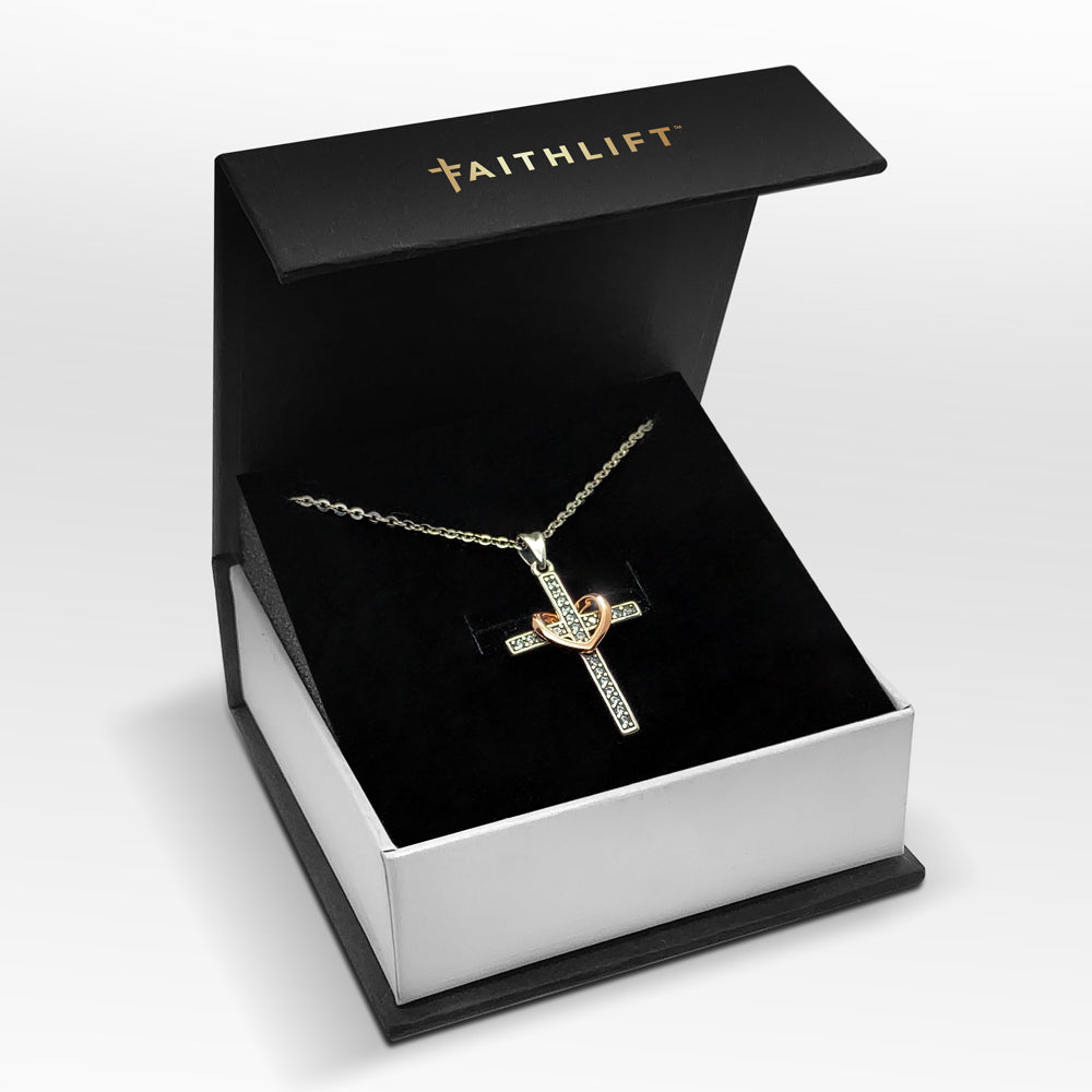Forever Love Cross Mini Necklace