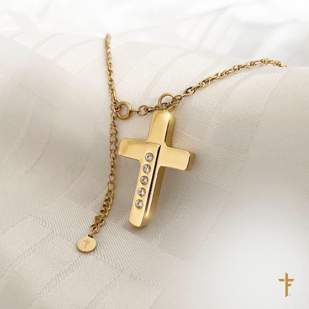 Cross Urn Keepsake Necklace