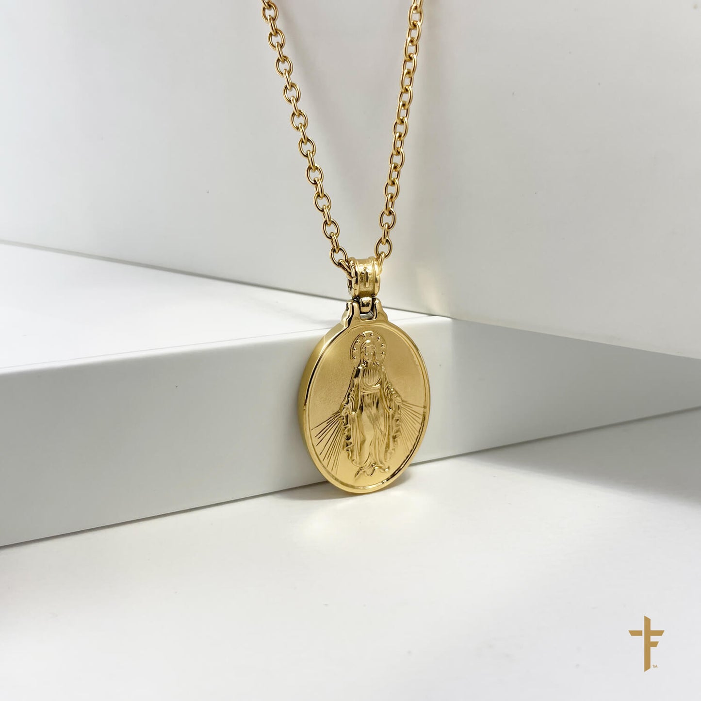 Our Lady of Immaculate Conception (Miracle, Love and Peace) Necklace