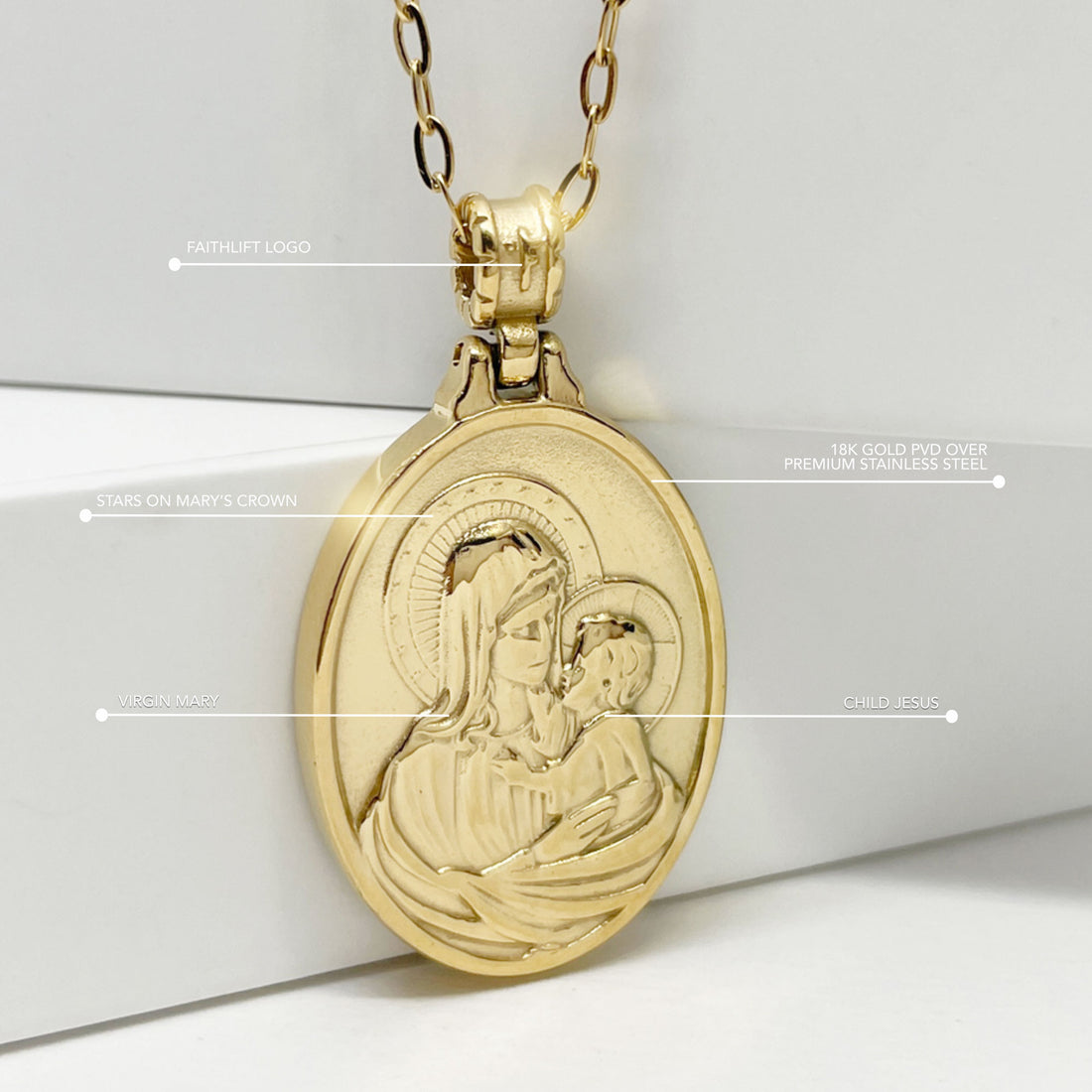 Our Lady of Perpetual Help Necklace: A Symbol of Divine Comfort and Guidance