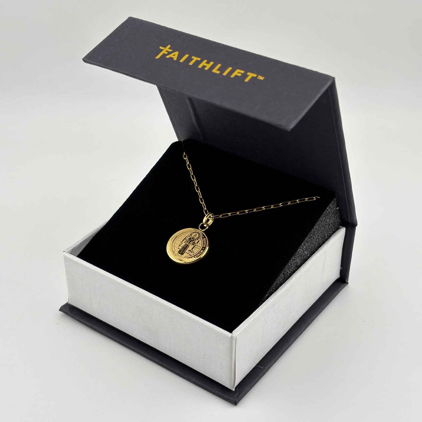 Saint Benedict Necklace (Minimalist)