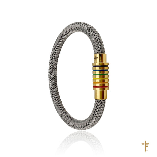 Pride Magnetic Bangle (Gold Silver)