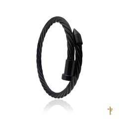 Nautical Rope Bangle (Black)