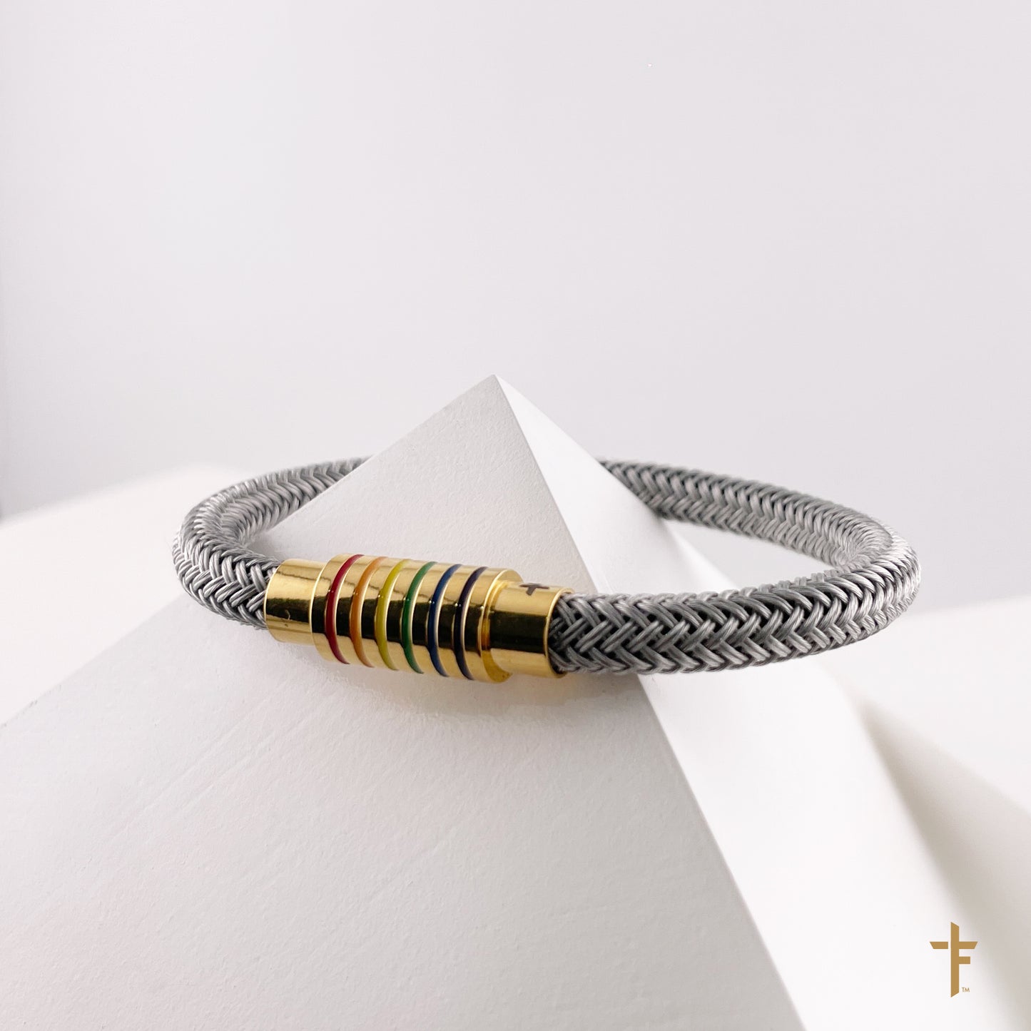 Pride Magnetic Bangle (Gold Silver)