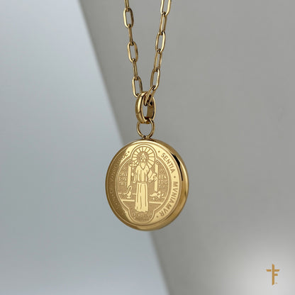Saint Benedict Necklace (Minimalist)