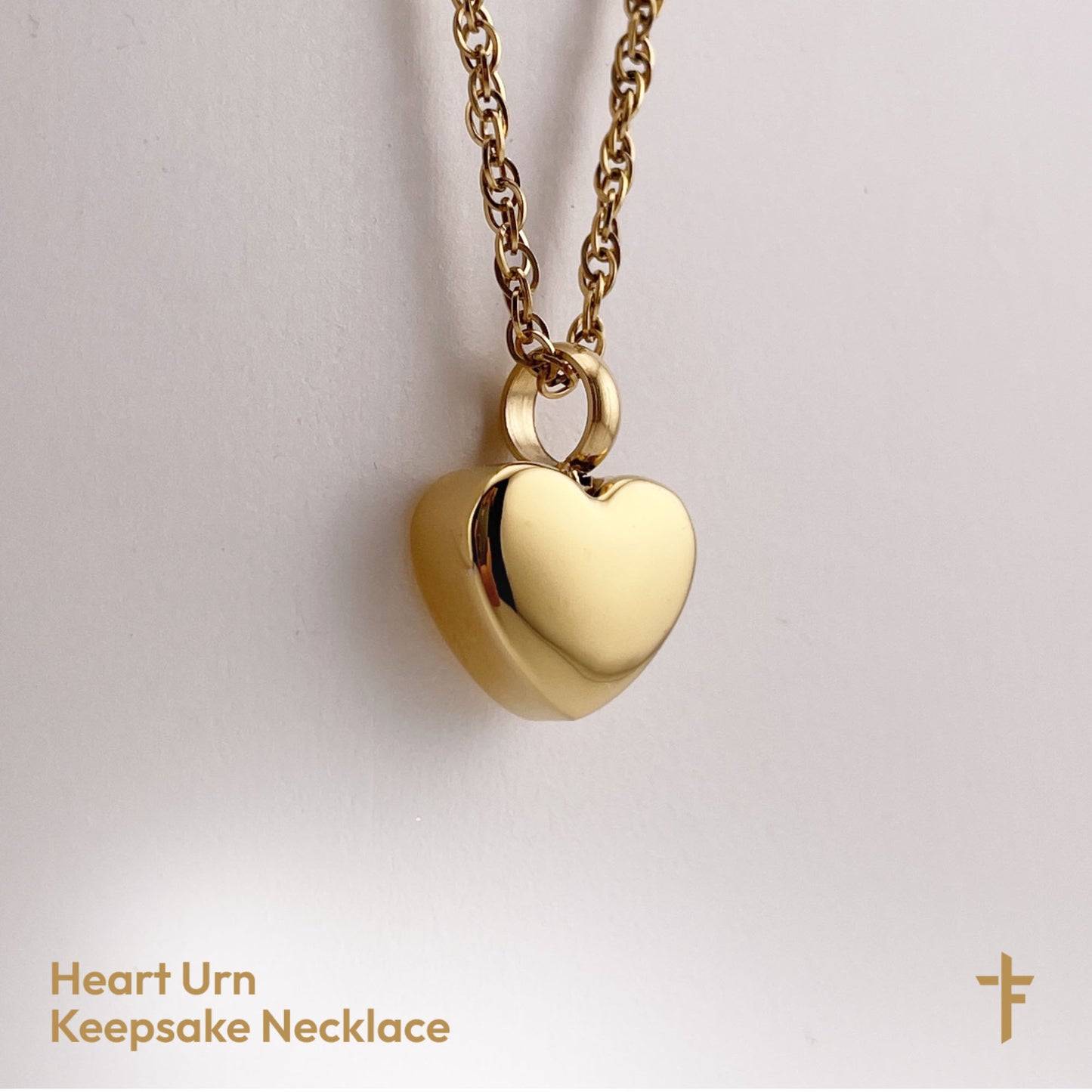 Heart Urn Keepsake Necklace