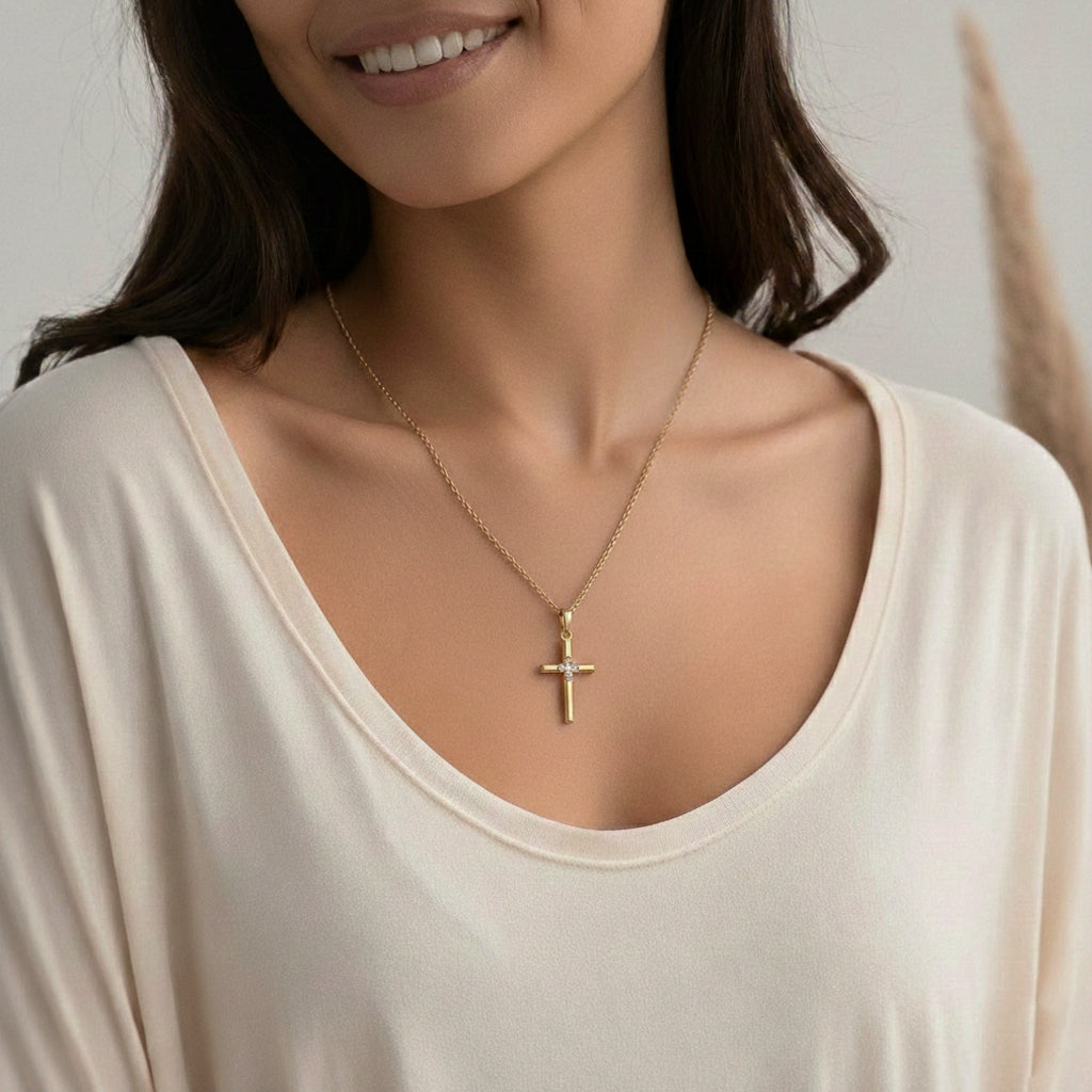Perpetual Cross Necklace