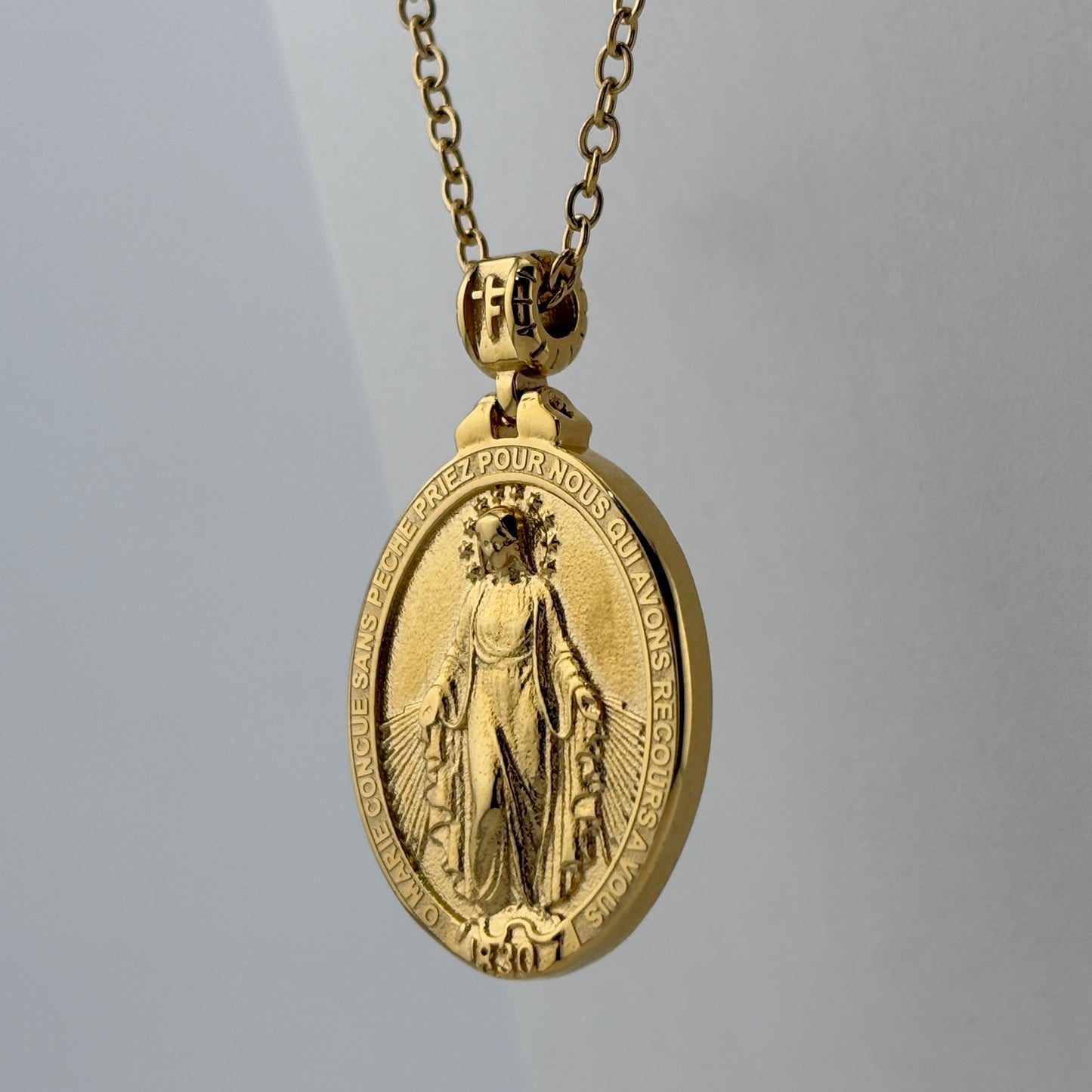 Our Lady of Immaculate Conception (3D Crafted) Necklace