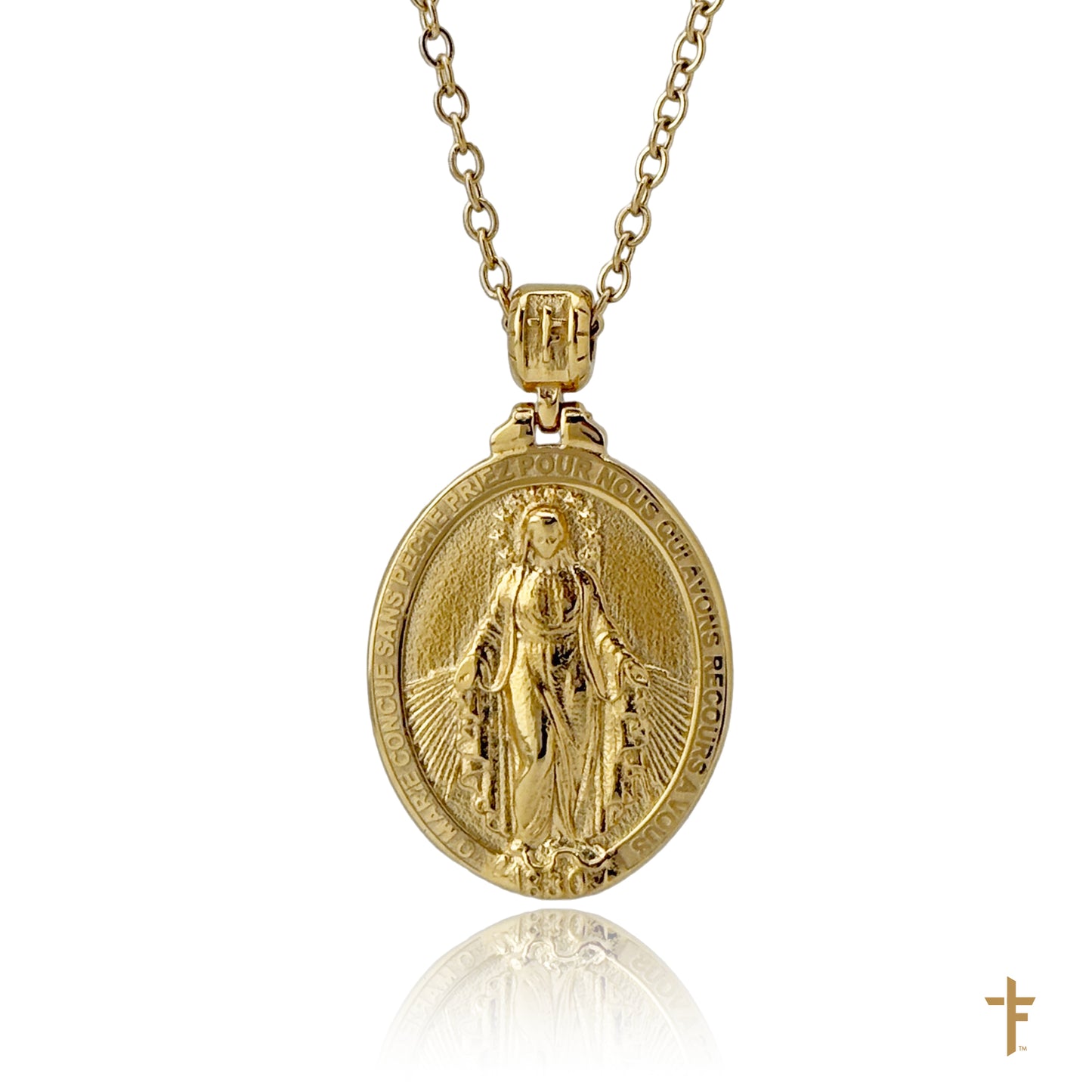 Our Lady of Immaculate Conception (3D Crafted) Necklace