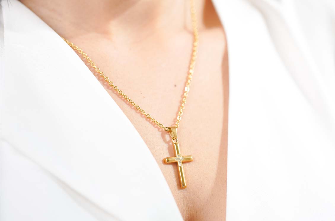 Perpetual Cross Necklace