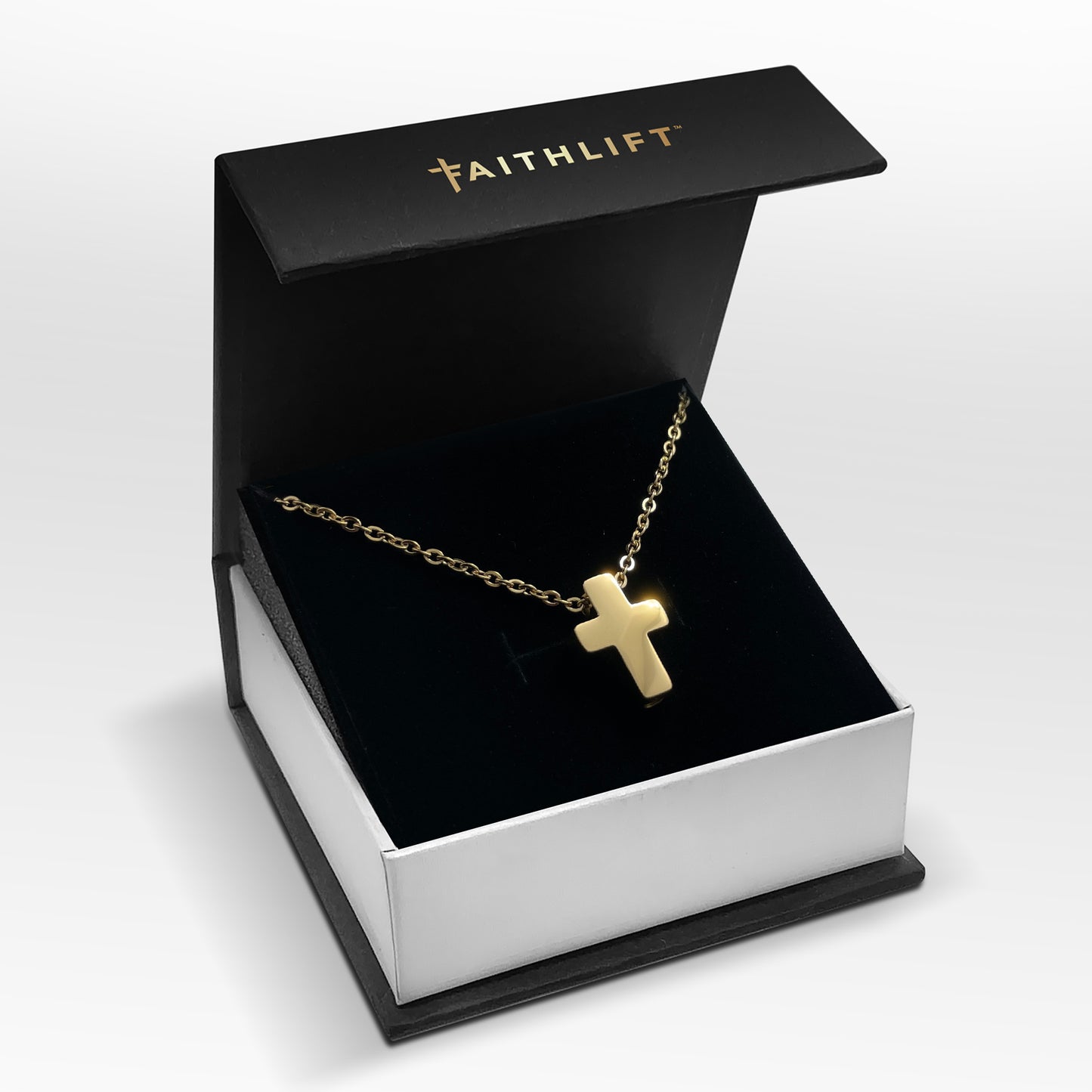 Mini-Cross Urn Keepsake Necklace